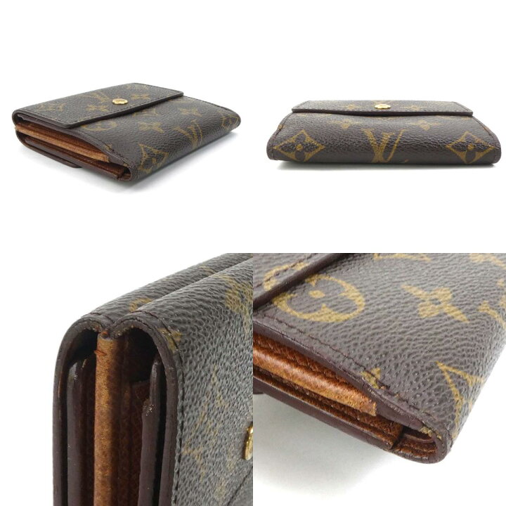 楽天市場】ルイ ヴィトン LOUIS VUITTON 二つ折り財布 モノグラム  
