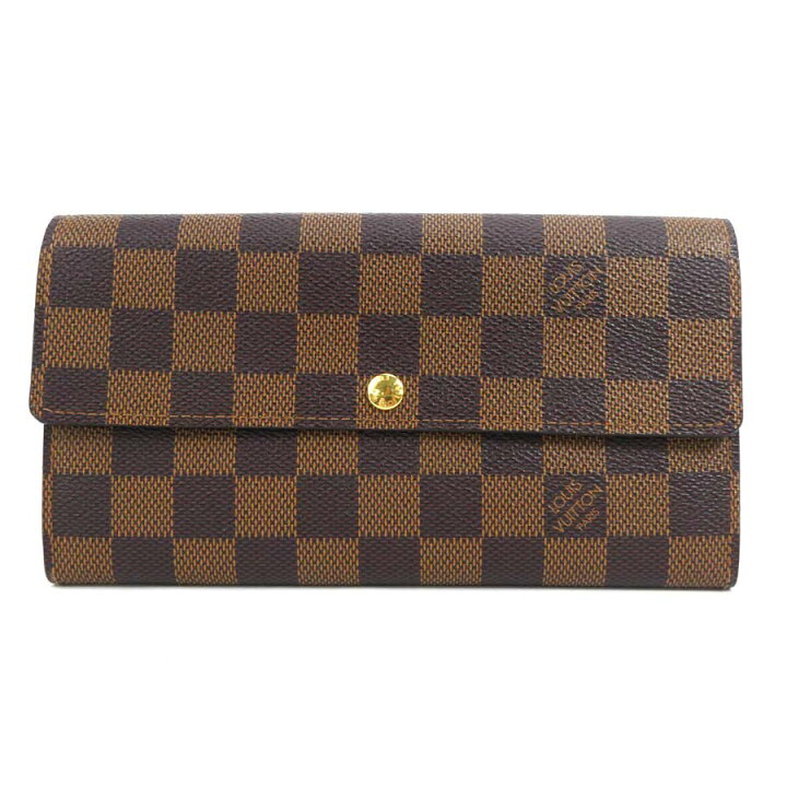 楽天市場】ルイ ヴィトン LOUIS VUITTON 長財布 ダミエ ポルトフォイユ