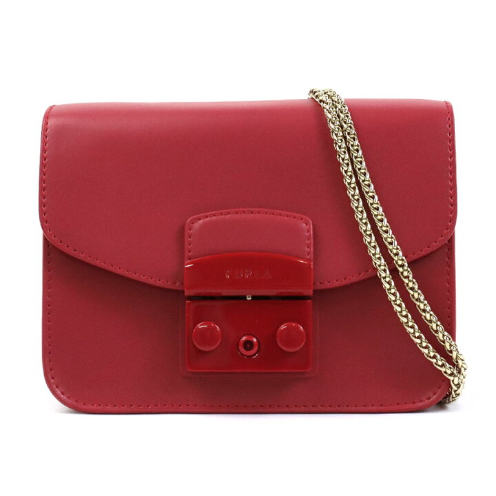 楽天市場】フルラ Furla 斜め掛けショルダーバッグ レザー レッド  