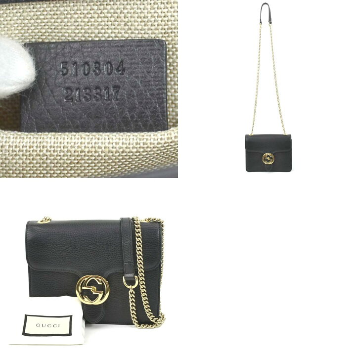 楽天市場】グッチ GUCCI 斜め掛けショルダーバッグ レザー/メタル  