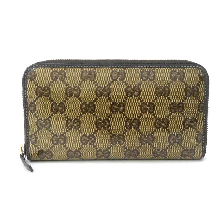 楽天市場】グッチ GUCCI ラウンドファスナー長財布/GGクリスタル 
