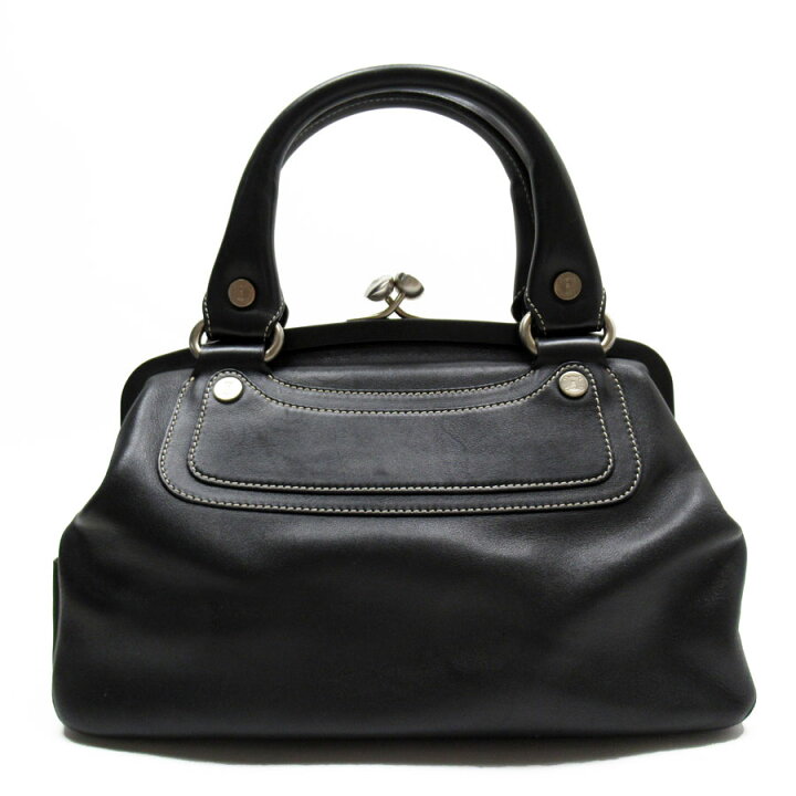 楽天市場】セリーヌ CELINE ハンドバッグ レザー ブラック レディース 