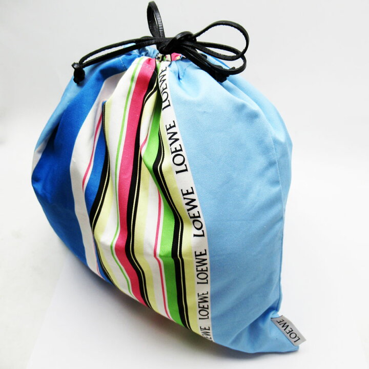 楽天市場】ロエベ LOEWE 巾着バッグ 巾着ポーチ DRAWSTRING POUCH  