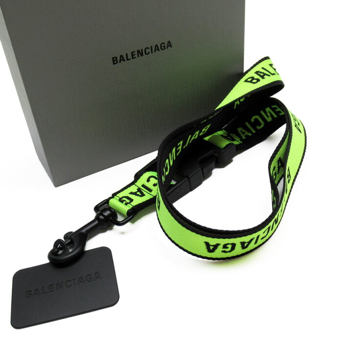 楽天市場】バレンシアガ BALENCIAGA ネックストラップ ポリエステル 
