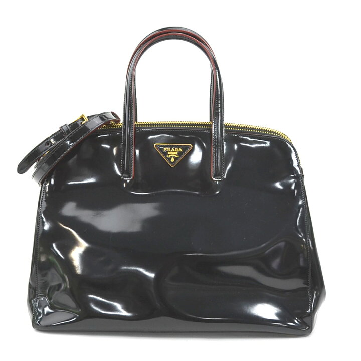 楽天市場】プラダ PRADA ハンドバッグ ショルダーバッグ パテント 