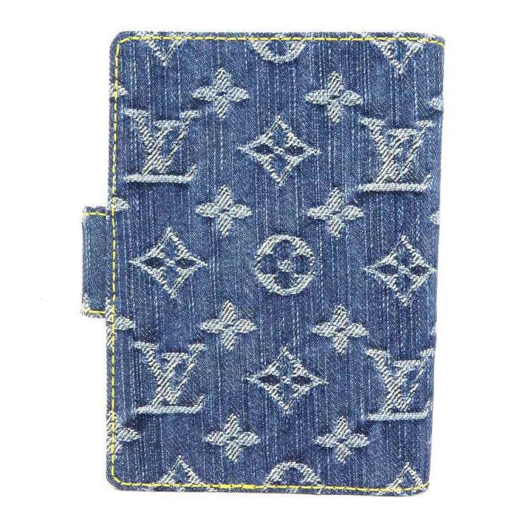 楽天市場】ルイ ヴィトン LOUIS VUITTON 手帳カバー モノグラム デニム 