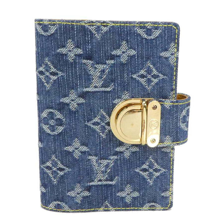 楽天市場】ルイ ヴィトン LOUIS VUITTON 手帳カバー モノグラム デニム 