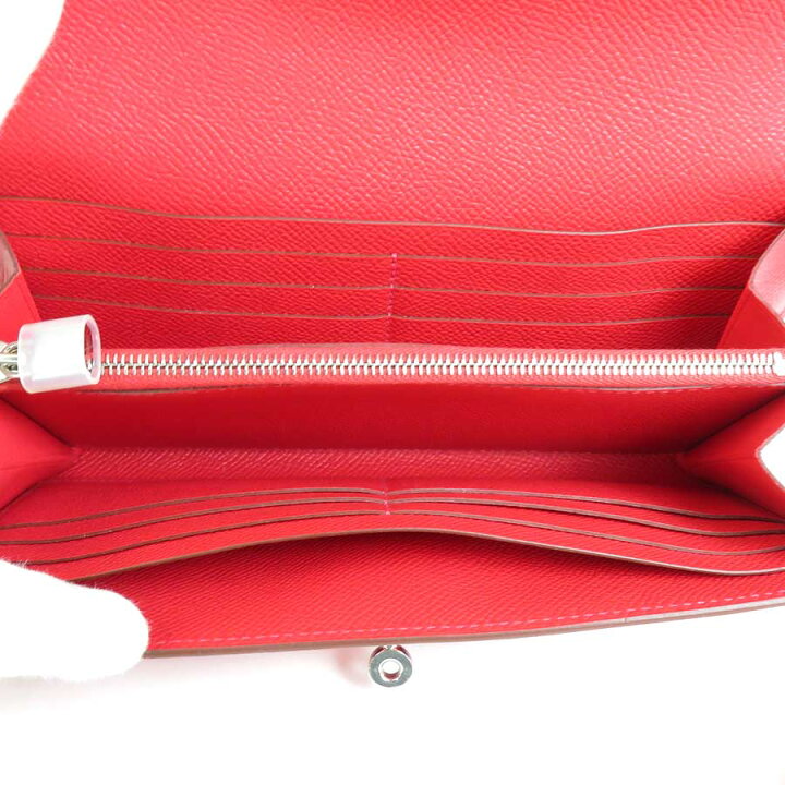 楽天市場】エルメス HERMES 長財布 ケリーウォレットロング ヴォー 