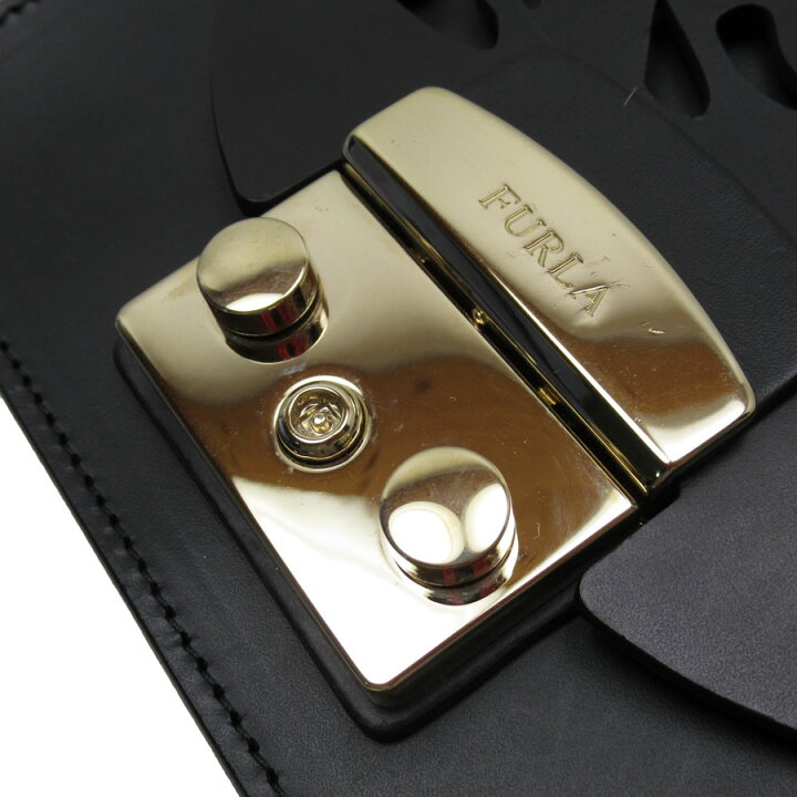 楽天市場】フルラ Furla 斜め掛けショルダーバッグ レザー ブラック  