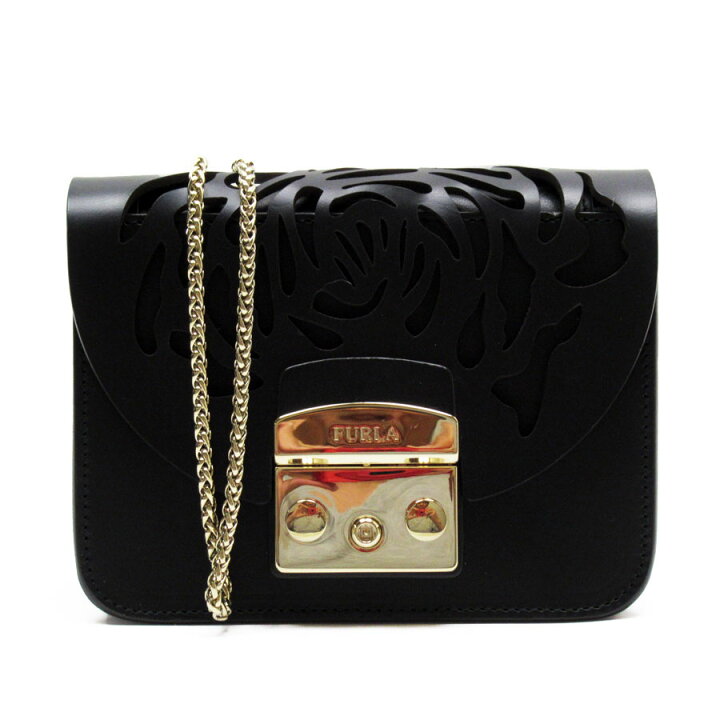 楽天市場】フルラ Furla 斜め掛けショルダーバッグ レザー ブラック  
