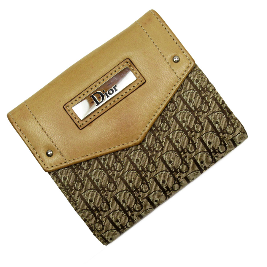 楽天市場】クリスチャンディオール Christian Dior 二つ折り財布