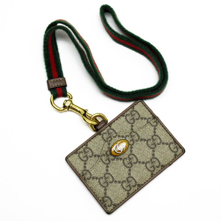 楽天市場】グッチ GUCCI パスケース IDケース オフディア GGスプリーム  