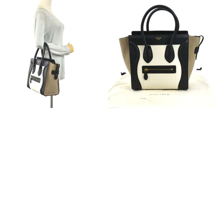 楽天市場】セリーヌ CELINE ハンドバッグ ラゲージ マイクロショッパー  