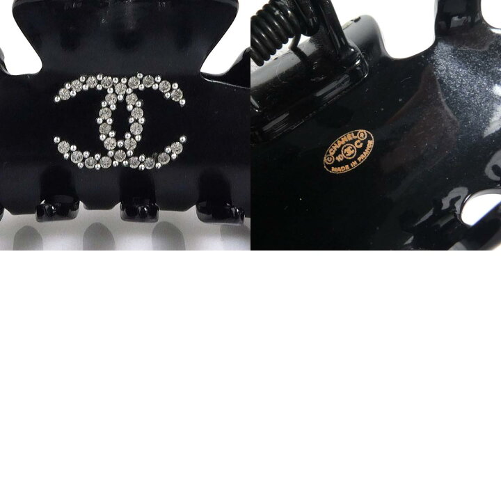 楽天市場】シャネル CHANEL ヘアクリップ ココマーク プラスチック 