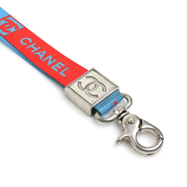 楽天市場】シャネル CHANEL ネックストラップ スポーツライン ナイロン 
