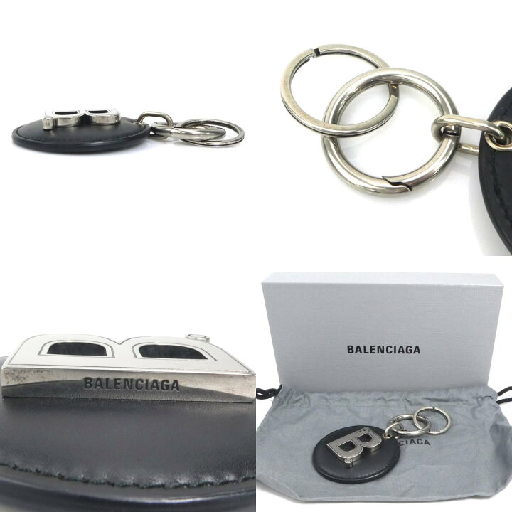 楽天市場】バレンシアガ BALENCIAGA チャーム キーリング ミラー 