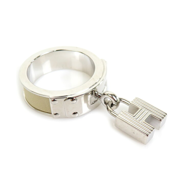 楽天市場】エルメス HERMES スカーフリング Hロゴ カデナ メタル  