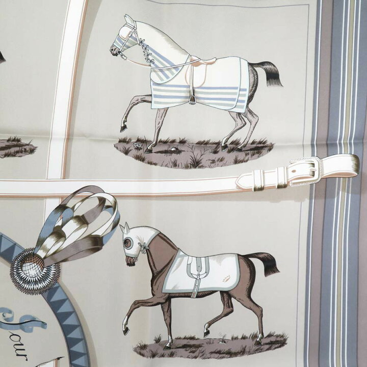 楽天市場】エルメス HERMES スカーフ カレ90 Couvertures et Tenues de 
