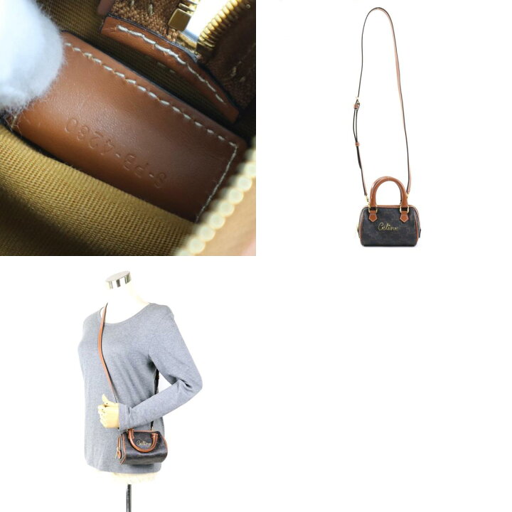 楽天市場】セリーヌ CELINE 斜め掛けショルダーバッグ トリオンフ PVC  