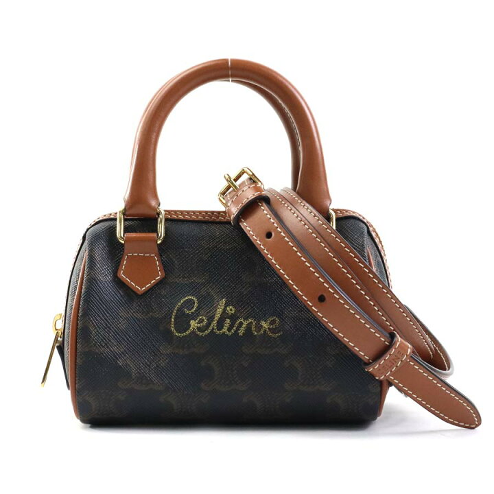 楽天市場】セリーヌ CELINE 斜め掛けショルダーバッグ トリオンフ PVC 