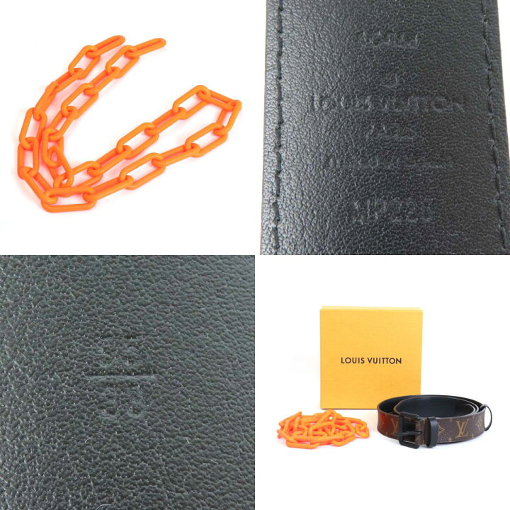 楽天市場】ルイ ヴィトン LOUIS VUITTON ベルト モノグラム ヴァージル  