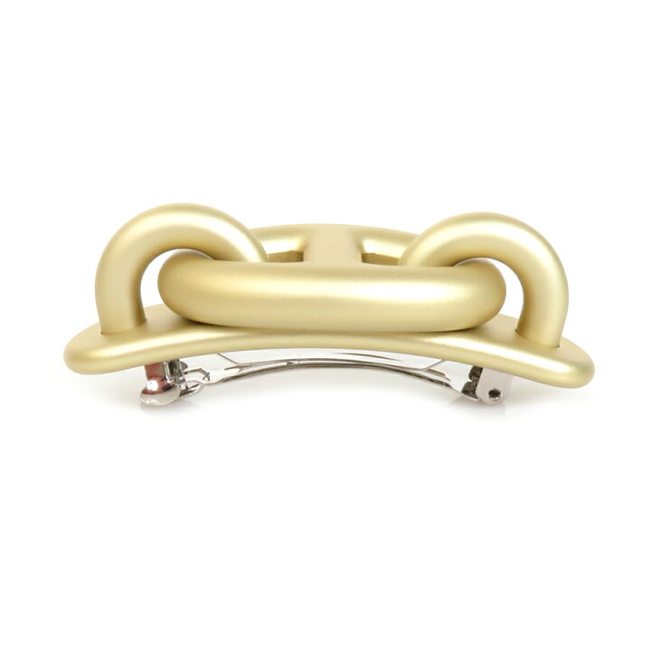 楽天市場】エルメス HERMES バレッタ シェーヌダンクル メタル ライト  