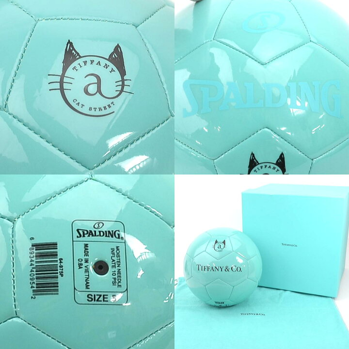 楽天市場】ティファニー TIFFANY&Co. ×スポルディング サッカーボール  
