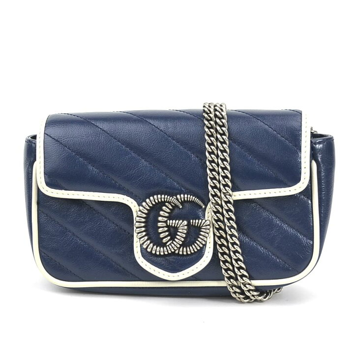 楽天市場】グッチ GUCCI 斜め掛けショルダーバッグ GGマーモント 