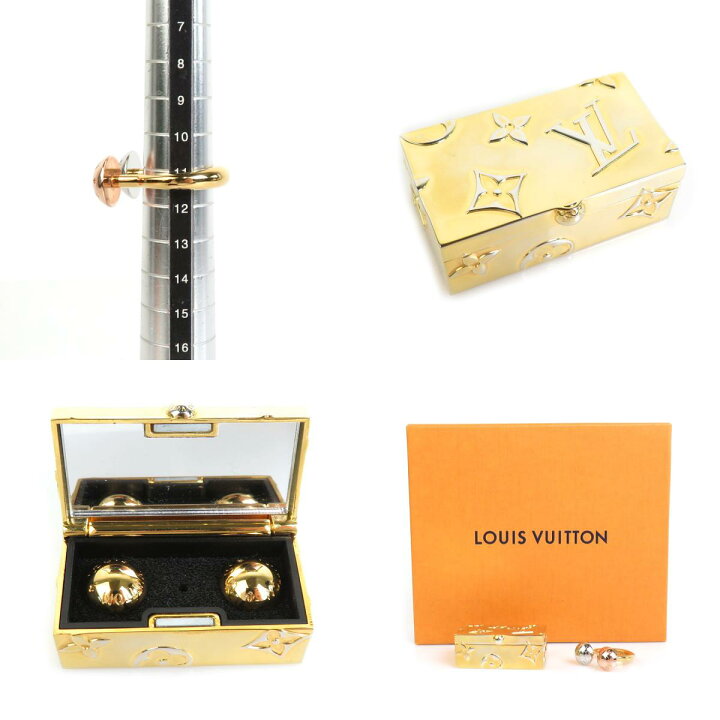 楽天市場】ルイ ヴィトン LOUIS VUITTON リング・指輪 バーグ・スタッ 