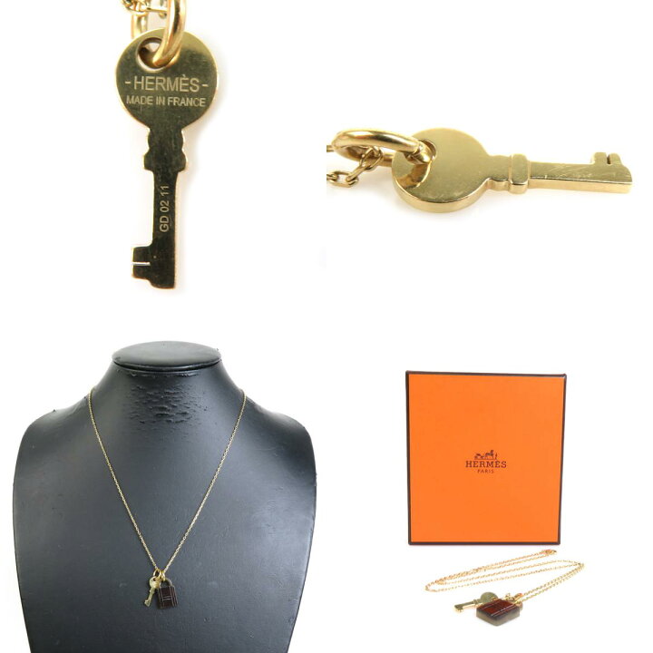 楽天市場】エルメス HERMES ネックレス アミュレット パドロック PM 