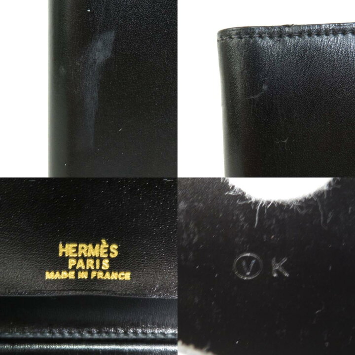 楽天市場】エルメス HERMES 手帳カバー レザー ブラック ユニセックス 