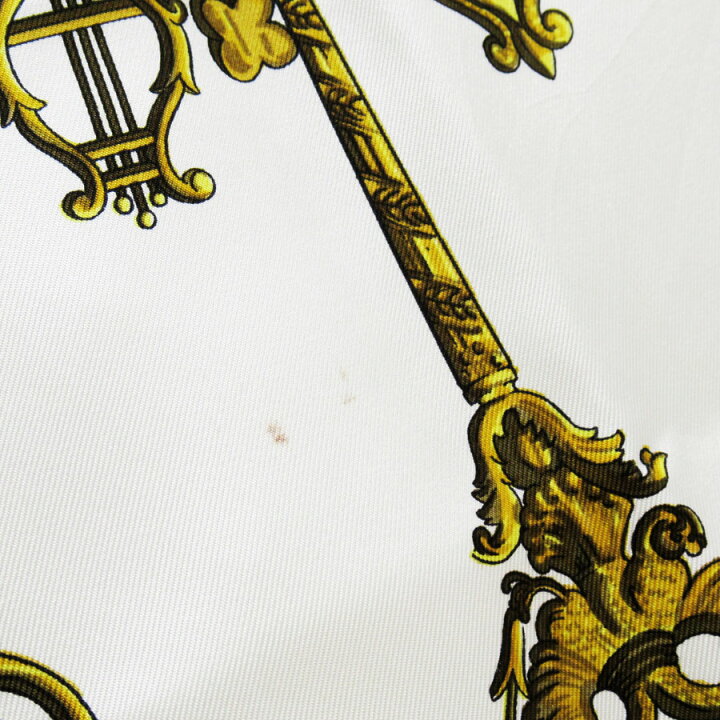 楽天市場】エルメス HERMES スカーフ カレ90 LES CLES 鍵 シルク  