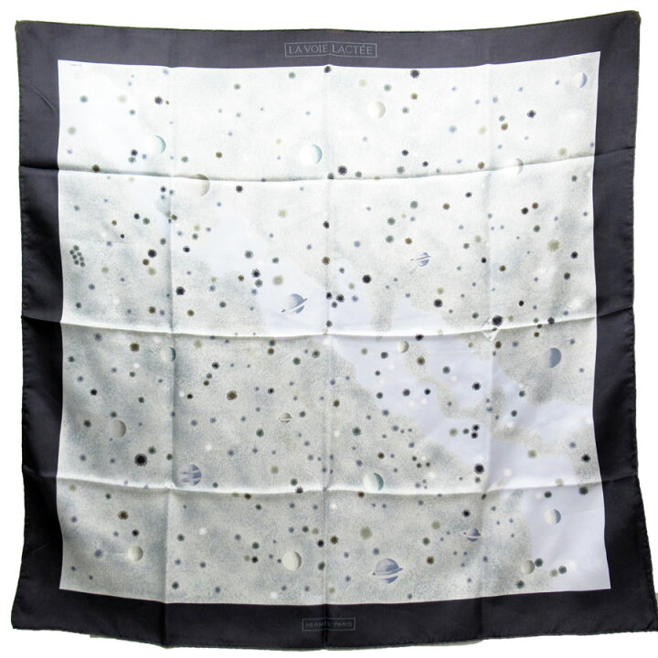 楽天市場】エルメス HERMES スカーフ カレ90 LA VOIE LACTEE 天の川  