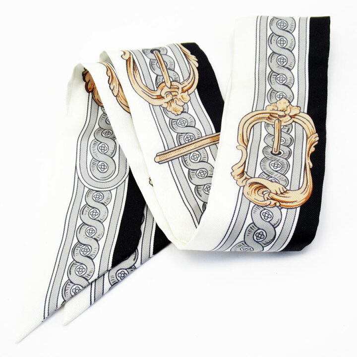 楽天市場】エルメス HERMES スカーフ ツイリー シルク マルチカラー  