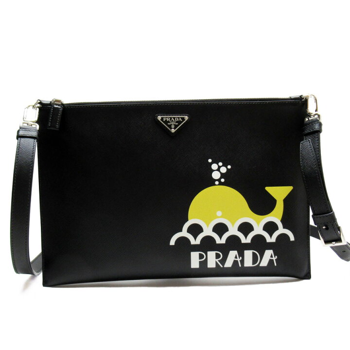 楽天市場】プラダ PRADA クラッチバッグ 斜め掛けショルダーバッグ 