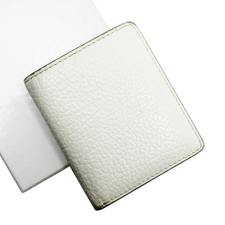 楽天市場】メゾンマルジェラ Maison Margiela 二つ折り財布 レザー 