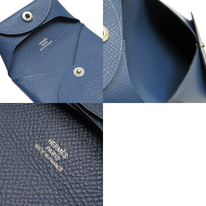 楽天市場】エルメス HERMES コインケース バスティア レザー ダーク 