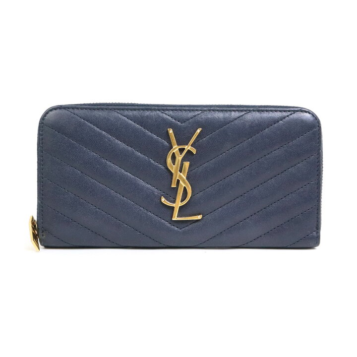 楽天市場】サンローラン SAINT LAURENT ラウンドファスナー長財布 