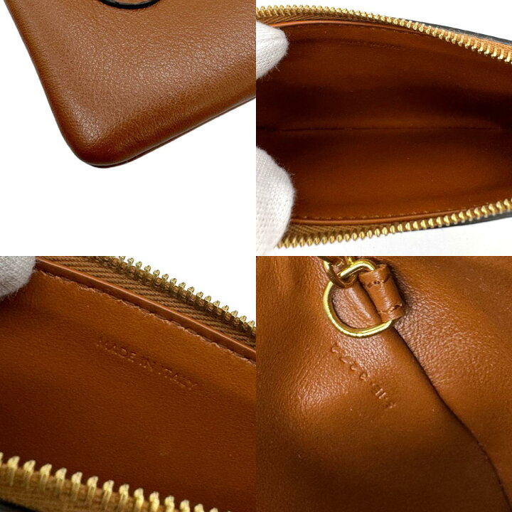 楽天市場】セリーヌ CELINE コインケース トリオンフ レザー ブラウン 