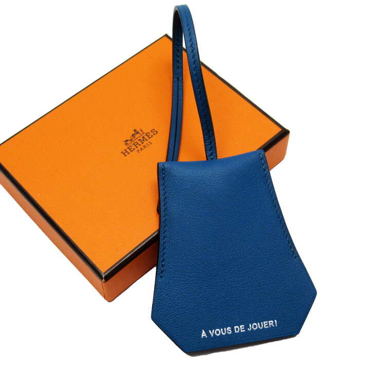 楽天市場】エルメス HERMES クロシェット チャーム レザー/メタル 
