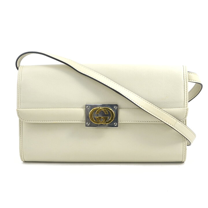楽天市場】グッチ GUCCI ショルダーバッグ インターロッキングG レザー  