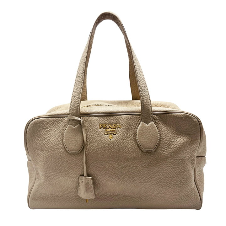 楽天市場】プラダ PRADA ショルダーバッグ レザー ベージュ ユニ 