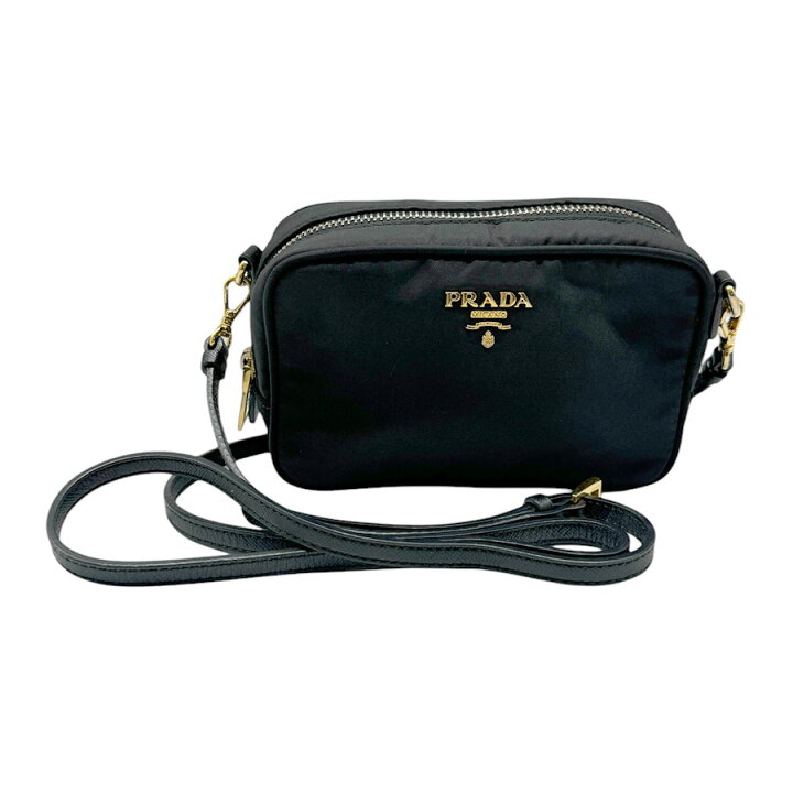 楽天市場】プラダ PRADA 斜め掛けショルダーバッグ ナイロン ブラック 