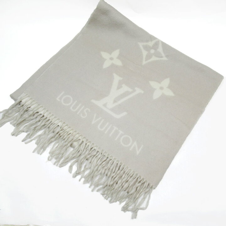 楽天市場】ルイ ヴィトン LOUIS VUITTON マフラー カシミヤ ライト  