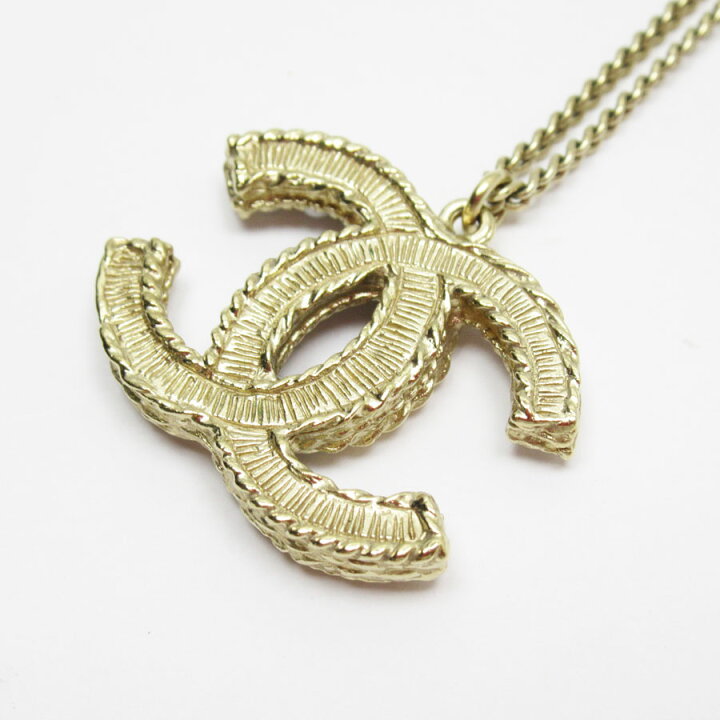 楽天市場】シャネル CHANEL ネックレス ココマーク メタル/フェイク  