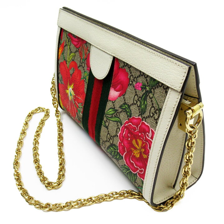 楽天市場】グッチ GUCCI ショルダーバッグ GGスプリーム フローラ PVC  
