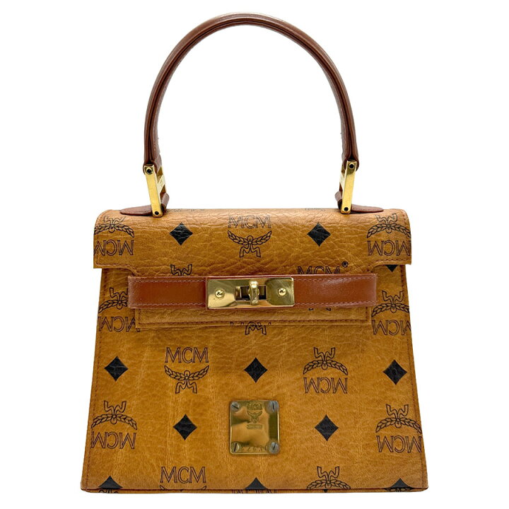 楽天市場】エム シー エム MCM ハンドバッグ ショルダーバッグ レザー 