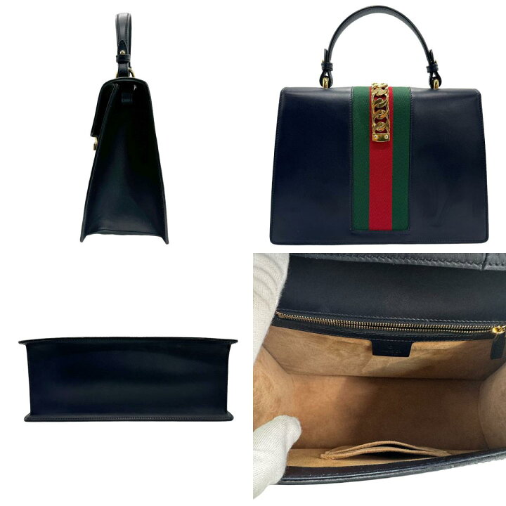 楽天市場】グッチ GUCCI ハンドバッグ ショルダーバッグ シルヴィ  