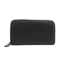 楽天市場】bottega veneta イントレチャート ラウンドファスナー長財布  