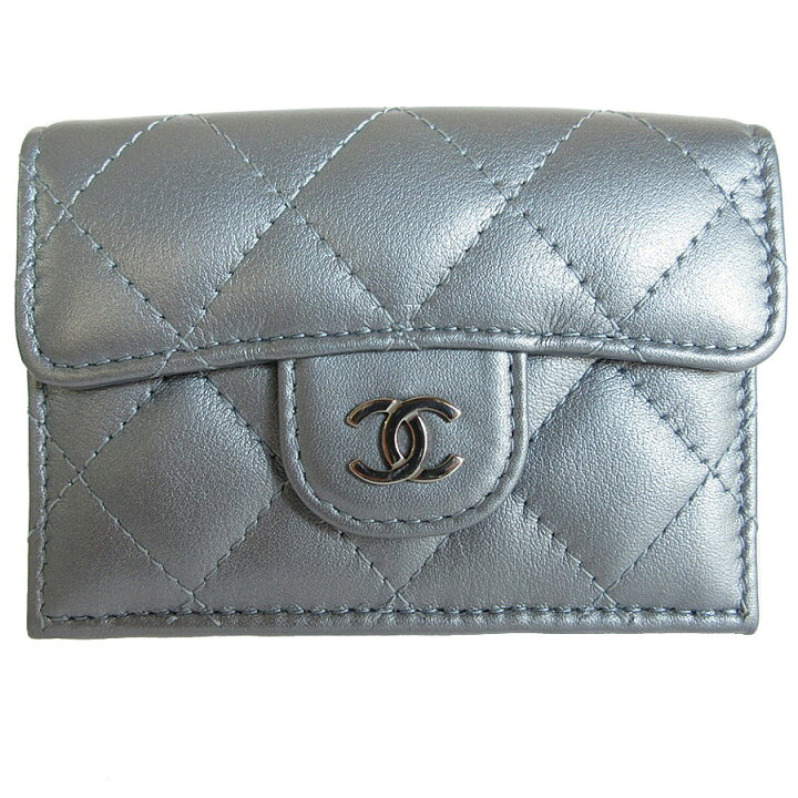 楽天市場】シャネル CHANEL 三つ折り財布 コンパクトウオレット 